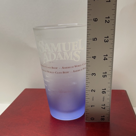 Samuel Adams beer pint glass frosted rare collectable - Picture 6 of 6